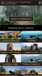 Mobile Screenshot of caminodesantiagoreservas.com