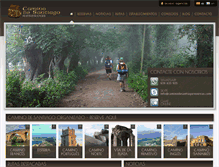 Tablet Screenshot of caminodesantiagoreservas.com